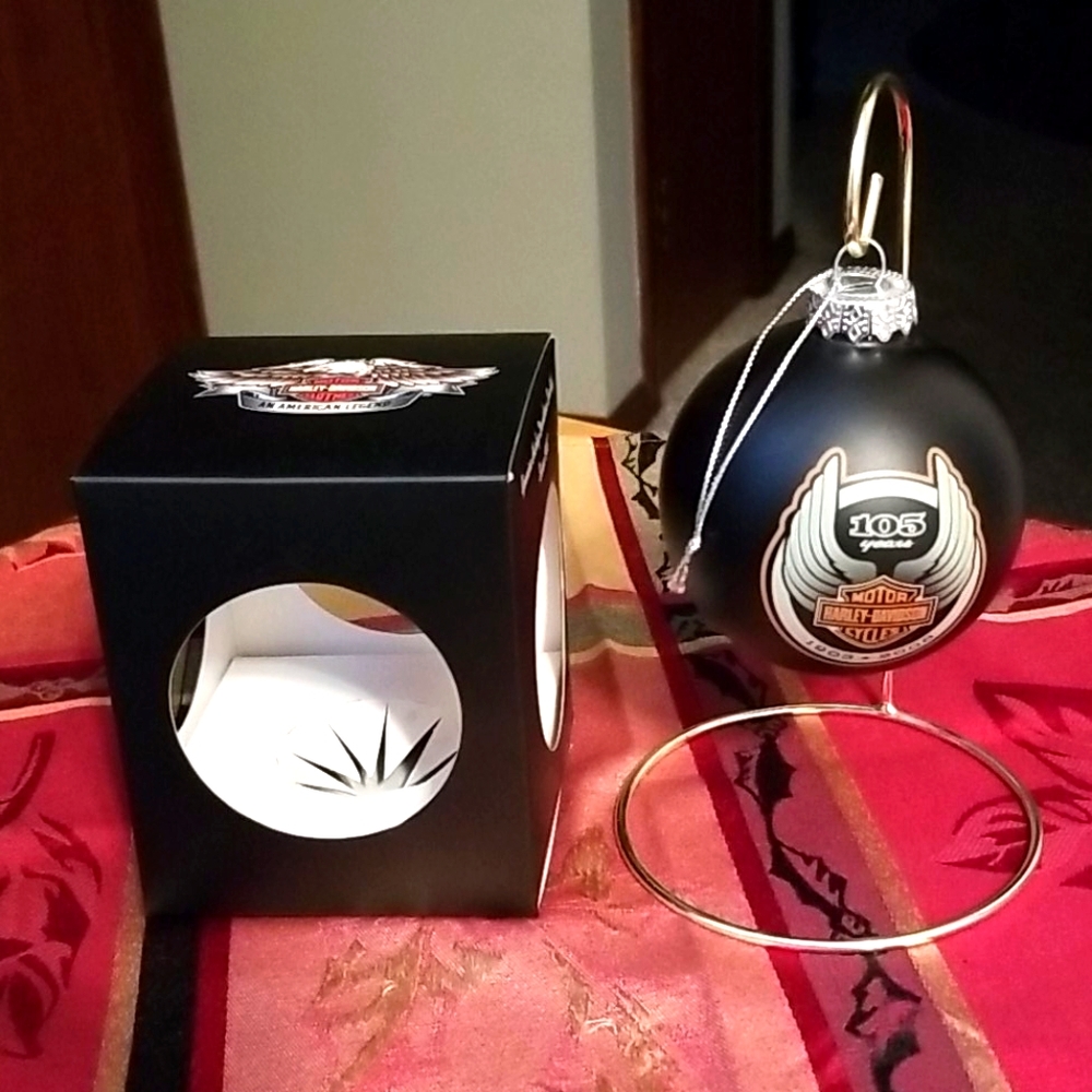 HARLEY DAVIDSON CHRISTMAS ORNAMENT